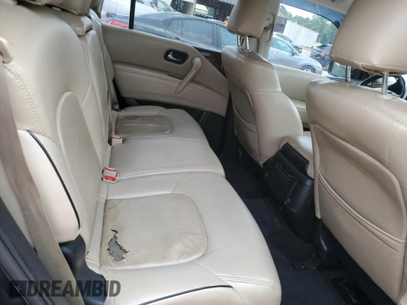 2018 Nissan Armada SL z VIN JN8AY2ND8J9050540, wystawiony jako Copart lot #59583535 z przebiegiem 138 304 mil mil oraz Szkoda całkowita • Salvage title. Historia ofert i sprzedaży dostępna na DreamBid. Obrazek 11.