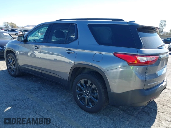 2021 Chevrolet Traverse RS z VIN 1GNEVJKW9MJ142868, wystawiony jako IAAI lot #41605218 z przebiegiem 76 806 mil mil oraz . Historia ofert i sprzedaży dostępna na DreamBid. Obrazek 3.
