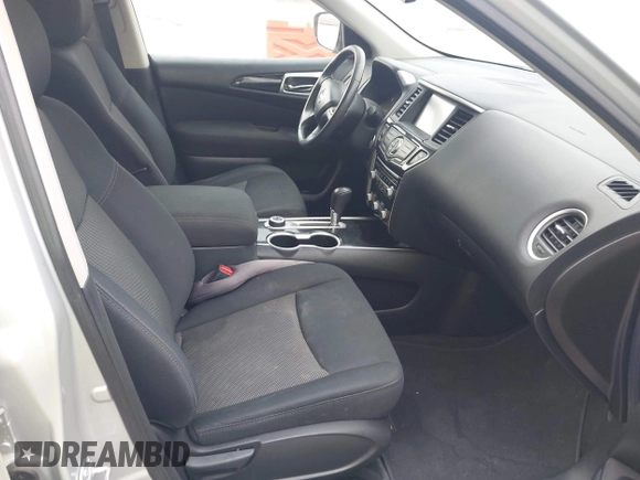2017 Nissan Pathfinder SV with VIN 5N1DR2MM9HC648975, listed as a IAAI auction lot 42042921 with 125,057 mi miles. Bid and sale history available at carsss.com. Image 5.