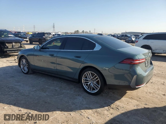 2024 BMW 5 Series 530i with VIN WBA43FJ0XRCP78759, listed as a Copart auction lot 85155834 with 0 mi miles and Salvage Title. Bid and sale history available at carsss.com. Image 2.