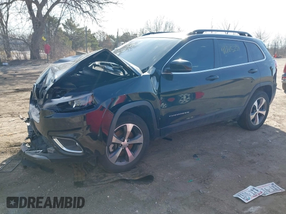 2022 Jeep Cherokee Limited with VIN 1C4PJMDX3ND509817, listed as a IAAI auction lot 41765259 with Not provided miles and . Bid and sale history available at DreamBid. Image 16.