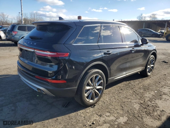 2022 Lincoln Corsair Standard with VIN 5LMCJ1D95NUL02644, listed as a Copart auction lot 87764965 with 49,418 mi miles and Salvage Title. Bid and sale history available at carsss.com. Image 3.