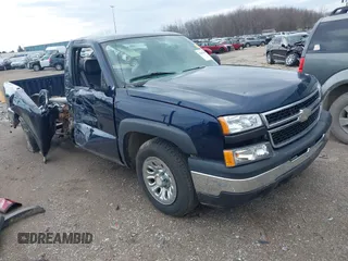 2006 Chevrolet Silverado 1500 Work Truck with VIN 3GCEC14X66G273992, listed as a IAAI auction lot 42093459 with 78,379 mi miles. Bid and sale history available at carsss.com. Image 1.