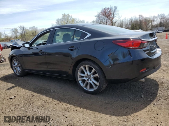 2016 Mazda Mazda6 i Touring with VIN JM1GJ1V56G1475081, listed as a Copart auction lot 54123615 with 72,502 mi miles and Salvage Title. Bid and sale history available at carsss.com. Image 2.