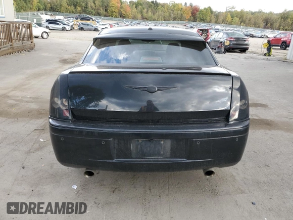 2006 Chrysler 300 C with VIN 2C3LK63H56H142364, listed as a Copart auction lot 74954374 with 124,550 mi miles and Salvage Title. Bid and sale history available at carsss.com. Image 6.