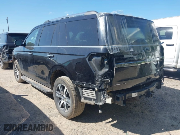 2023 Ford Expedition Limited z VIN 1FMJU1K8XPEA59096, wystawiony jako IAAI lot #42552665 z przebiegiem 59 097 mil mil oraz . Historia ofert i sprzedaży dostępna na DreamBid. Obrazek 3.