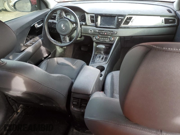 2017 Kia Niro Touring Launch Edition with VIN KNDCC3LC4H5089890, listed as a Copart auction lot 47305465 with 64,308 mi miles and Salvage Title. Bid and sale history available at carsss.com. Image 8.