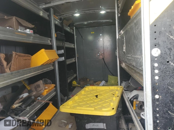 2020 Ford Transit Cargo with VIN 1FTBR2C88LKA01305, listed as a Copart auction lot 43943315 with 125,861 mi miles and Non Repairable. Bid and sale history available at carsss.com. Image 11.