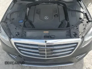 2018 Mercedes-Benz S 560 with VIN WDDUG8GB0JA384253, listed as a Copart auction lot 76186244 with 73,378 mi miles and Non Repairable. Bid and sale history available at DreamBid. Image 11.