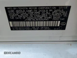 2014 Lexus GS 350 с VIN JTHBE1BL3E5042940, выставлен на аукционе Copart как лот 62324155 с пробегом 152 618 миль миль и Списание • Salvage title. История ставок и продаж доступна на DreamBid. Изображение 13.