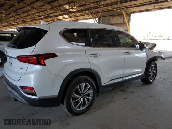 2019 Hyundai Santa Fe Ultimate z VIN 5NMS5CADXKH113289, wystawiony jako Copart lot #53399905 z przebiegiem 101 697 mil mil oraz Szkoda całkowita • Salvage title. Historia ofert i sprzedaży dostępna na DreamBid. Obrazek 3.