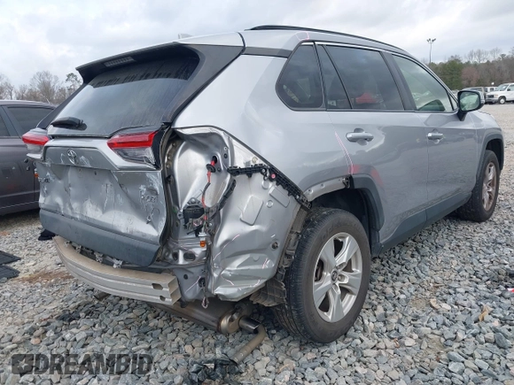 2019 Toyota RAV4 XLE with VIN JTMW1RFV6KD009277, listed as a IAAI auction lot 41678576 with 51,833 mi miles. Bid and sale history available at carsss.com. Image 4.