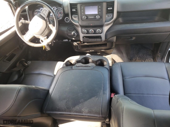 2023 Ram 2500 Tradesman with VIN 3C6UR4CJ3PG586659, listed as a Copart auction lot 59789144 with 5,378 mi miles and Salvage Title. Bid and sale history available at carsss.com. Image 8.