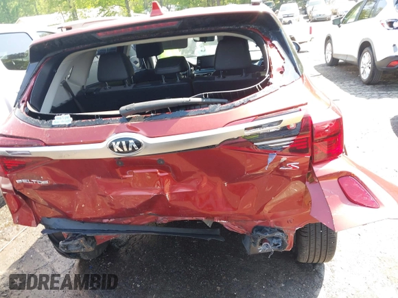 2021 Kia Seltos S with VIN KNDEU2AA1M7159622, listed as a IAAI auction lot 42024814 with 67,670 mi miles and . Bid and sale history available at DreamBid. Image 16.