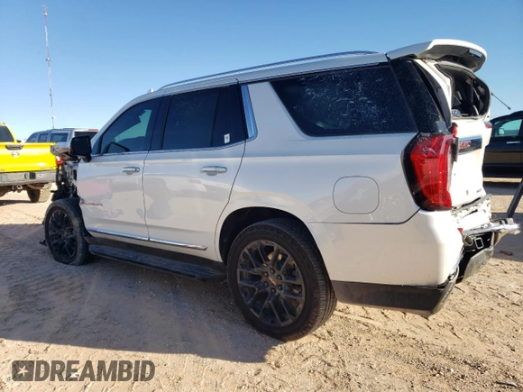 2022 GMC Yukon SLT with VIN 1GKS2BKDXNR266423, listed as a Copart auction lot 80882294 with 40,483 mi miles and Salvage Title. Bid and sale history available at carsss.com. Image 2.