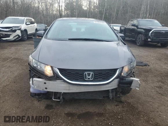 2014 Honda Civic Sedan LX with VIN 2HGFB2F4XEH038477, listed as a Copart auction lot 51524195 with 117,850 mi miles and Clean Title. Bid and sale history available at carsss.com. Image 5.