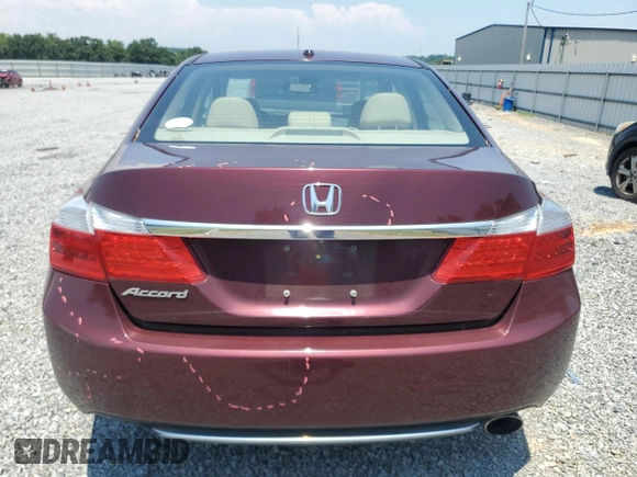2015 Honda Accord EX-L with VIN 1HGCR2F84FA080340, listed as a Copart auction lot 62487745 with 97,581 mi miles and Salvage title. Bid and sale history available at DreamBid. Image 6.
