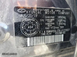 2020 Hyundai Elantra GT N Line with VIN KMHH55LC5LU123907, listed as a Copart auction lot 63770704 with 108,649 mi miles and Clean Title. Bid and sale history available at carsss.com. Image 13.