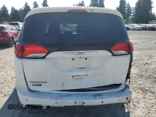 2018 Chrysler Pacifica Touring Plus with VIN 2C4RC1FGXJR126303, listed as a Copart auction lot 66100745 with 97,556 mi miles and Salvage title. Bid and sale history available at DreamBid. Image 6.