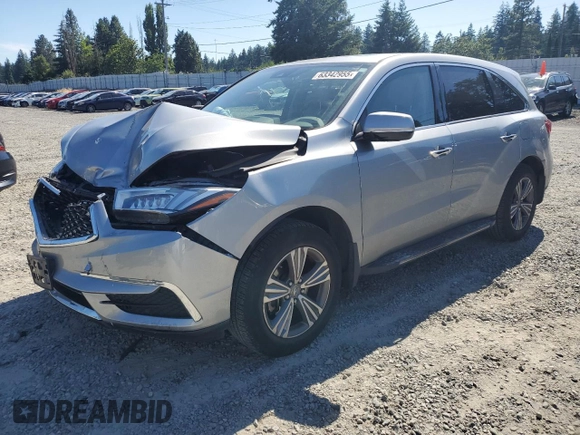 2019 Acura MDX z VIN 5J8YD4H33KL025278, wystawiony jako Copart lot #63342955 z przebiegiem 65 085 mil mil oraz Szkoda całkowita • Salvage title. Historia ofert i sprzedaży dostępna na DreamBid. Obrazek 1.