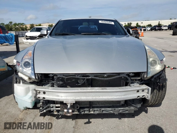 2010 Nissan 370Z Touring with VIN JN1AZ4EH2AM506507, listed as a Copart auction lot 70469504 with 115,594 mi miles and Salvage Title. Bid and sale history available at carsss.com. Image 5.