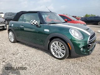 2017 MINI Convertible Cooper S with VIN WMWWG9C31H3C81249, listed as a Copart auction lot 57081835 with 49,378 mi miles and Salvage title. Bid and sale history available at DreamBid. Image 4.