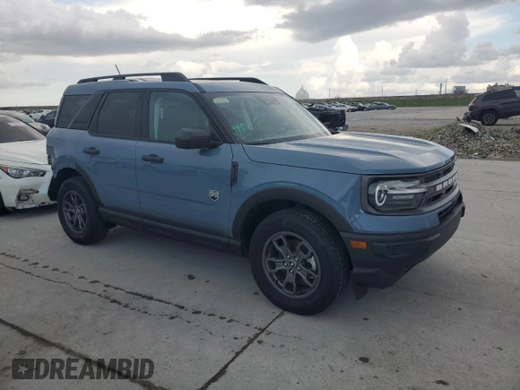 2024 Ford Bronco Sport Big Bend with VIN 3FMCR9B63RRE99989, listed as a Copart auction lot 61595025 with 6,359 mi miles and Salvage title. Bid and sale history available at DreamBid. Image 4.