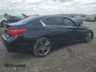 2017 Infiniti Q50 Sport z VIN JN1EV7AP9HM736244, wystawiony jako Copart lot #53419965 z przebiegiem 81 629 mil mil oraz Szkoda całkowita • Salvage title. Historia ofert i sprzedaży dostępna na DreamBid. Obrazek 3.