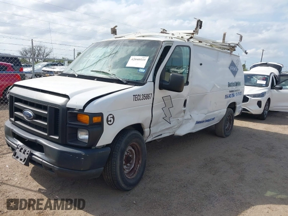 2008 Ford Econoline Cargo Commercial with VIN 1FTNE24L08DA86051, listed as a IAAI auction lot 42040533 with Not Provided miles and . Bid and sale history available at carsss.com. Image 17.