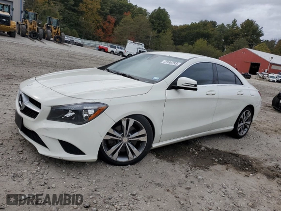 2016 Mercedes-Benz CLA 250 with VIN WDDSJ4GB2GN324333, listed as a Copart auction lot 73189793 with 38,188 mi miles and . Bid and sale history available at DreamBid. Image 1.