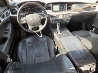 2015 Hyundai Genesis 3.8L with VIN KMHGN4JE9FU040978, listed as a Copart auction lot 52255145 with 158,043 mi miles and Salvage Title. Bid and sale history available at carsss.com. Image 8.