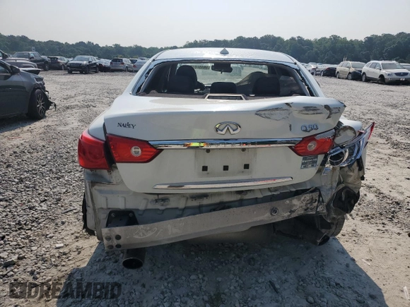 2017 Infiniti Q50 Premium z VIN JN1EV7APXHM738598, wystawiony jako Copart lot #59156075 z przebiegiem 178 498 mil mil oraz Szkoda całkowita • Salvage title. Historia ofert i sprzedaży dostępna na DreamBid. Obrazek 6.