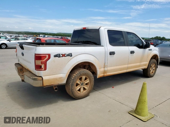 2019 Ford F-150 XL with VIN 1FTEW1E50KKE41276, listed as a Copart auction lot 65891645 with 217,287 mi miles and Clean title. Bid and sale history available at DreamBid. Image 3.