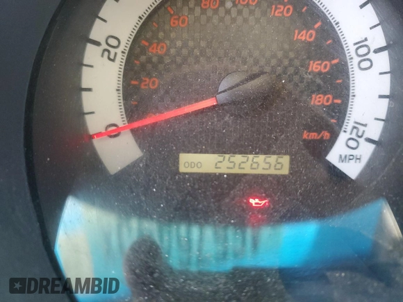 2013 Toyota Tacoma PreRunner with VIN 5TFTU4GN5DX042803, listed as a Copart auction lot 46576445 with 252,656 mi miles and Salvage Title. Bid and sale history available at carsss.com. Image 9.