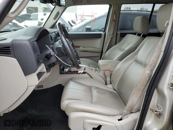2007 Jeep Commander Limited with VIN 1J8HG58267C623478, listed as a Copart auction lot 72566894 with 136,996 mi miles and Salvage title. Bid and sale history available at DreamBid. Image 7.