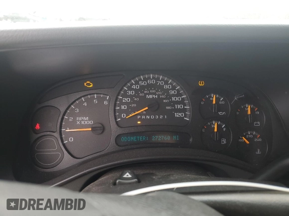 2006 Chevrolet Tahoe LT with VIN 1GNEC13ZX6R128657, listed as a Copart auction lot 46230325 with 272,760 mi miles and Salvage Title. Bid and sale history available at carsss.com. Image 9.