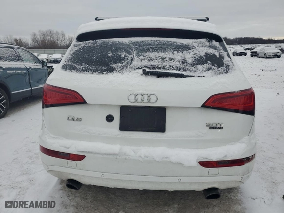 2015 Audi Q5 Premium Plus with VIN WA1LFAFP5FA107161, listed as a Copart auction lot 41478155 with 126,560 mi miles and Clean Title. Bid and sale history available at carsss.com. Image 6.