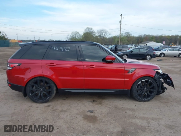 2014 Land Rover Range Rover Sport Supercharged with VIN SALWR2EF1EA314744, listed as a IAAI auction lot 42134127 with 77,569 mi miles and . Bid and sale history available at DreamBid. Image 12.