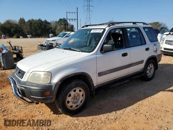 2000 Honda CR-V LX with VIN JHLRD2845YS004935, listed as a Copart auction lot 48954155 with 99,433 mi miles and Clean Title. Bid and sale history available at carsss.com. Image 1.
