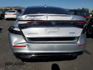 2023 Honda Accord EX-L with VIN 1HGCY2F65PA060147, listed as a Copart auction lot 57876835 with 10,995 mi miles and Salvage title. Bid and sale history available at DreamBid. Image 6.