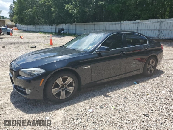 2013 BMW 5 Series 528i xDrive with VIN WBAXH5C55DDW16395, listed as a Copart auction lot 65397985 with 161,661 mi miles and Clean title. Bid and sale history available at DreamBid. Image 1.