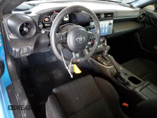 2023 Toyota GR86 with VIN JF1ZNBC13P8750048, listed as a Copart auction lot 67334774 with 35,653 mi miles and Salvage Title. Bid and sale history available at carsss.com. Image 8.