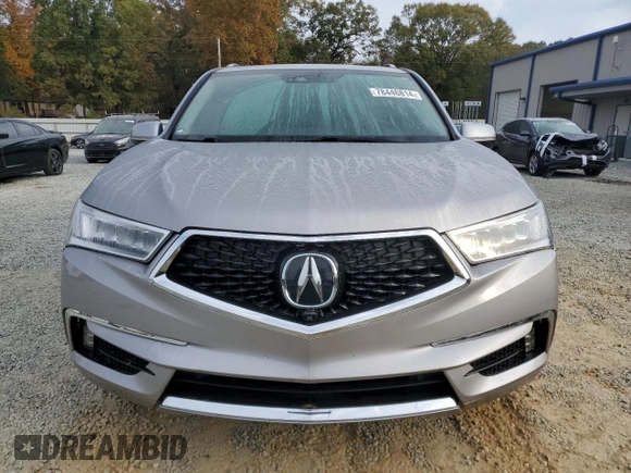 2017 Acura MDX Sport Hybrid w/Advance Pkg with VIN 5FRYD7H71HB000473, listed as a Copart auction lot 78446814 with 37,284 mi miles and Salvage Title. Bid and sale history available at carsss.com. Image 5.