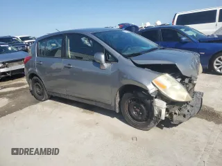 2009 Nissan Versa 1.8 S with VIN 3N1BC13E49L362266, listed as a Copart auction lot 52370025 with 101,184 mi miles and Salvage Title. Bid and sale history available at carsss.com. Image 4.