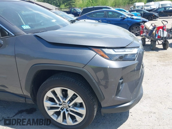2023 Toyota RAV4 XLE Premium with VIN 2T3A1RFV7PC388232, listed as a IAAI auction lot 42246942 with 15,317 mi miles and . Bid and sale history available at DreamBid. Image 6.