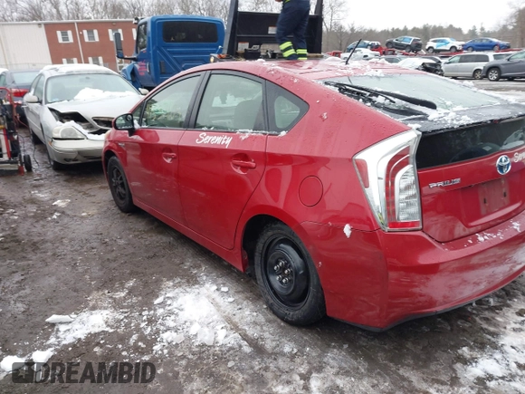 2015 Toyota Prius Four with VIN JTDKN3DU8F0459889, listed as a IAAI auction lot 41532104 with 293,249 mi miles and . Bid and sale history available at DreamBid. Image 3.