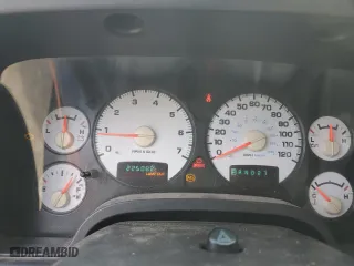 2003 Dodge Ram 2500 ST with VIN 3D7KA28D73G715212, listed as a Copart auction lot 72532184 with 225,082 mi miles and Salvage Title. Bid and sale history available at carsss.com. Image 9.