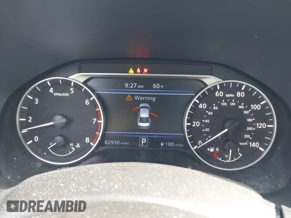 2019 Nissan Altima 2.5 SR with VIN 1N4BL4CV7KC113840, listed as a IAAI auction lot 41748943 with 82,930 mi miles. Bid and sale history available at carsss.com. Image 7.
