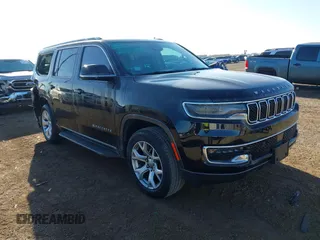 2022 Jeep Wagoneer Series I with VIN 1C4SJVAT0NS206152, listed as a IAAI auction lot 41679943 with 53,356 mi miles and . Bid and sale history available at DreamBid. Image 1.