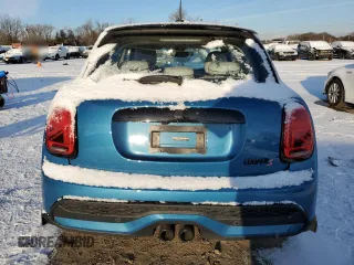 2022 MINI Hardtop 4 Door Cooper S with VIN WMW53DK08N2S29603, listed as a Copart auction lot 85194284 with 14,121 mi miles and Salvage title. Bid and sale history available at DreamBid. Image 6.